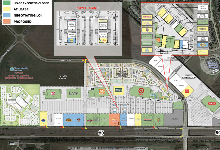 Target, Portilloās, and H-E-B? Forneyās Villages at Gateway Is Bringing the Heat
