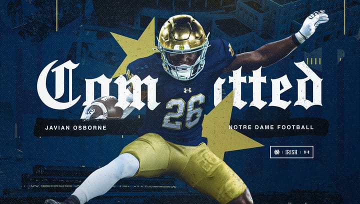 Forney Star Javian Osborneās May Commitment to Notre Dame Shines Spotlight on Local Talent
